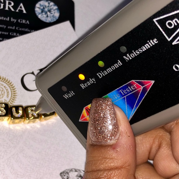 GRA certified VVS diamond necklace for SURVIVOR best gift for Christmas Birthday - Picture 5 of 7